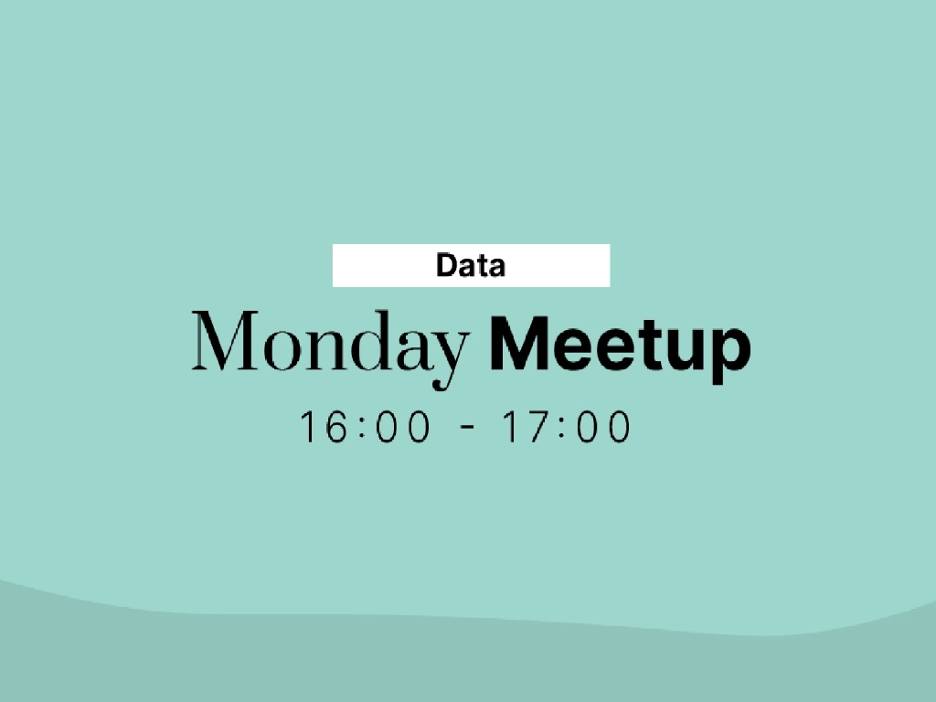 Monday Meetup - Data
